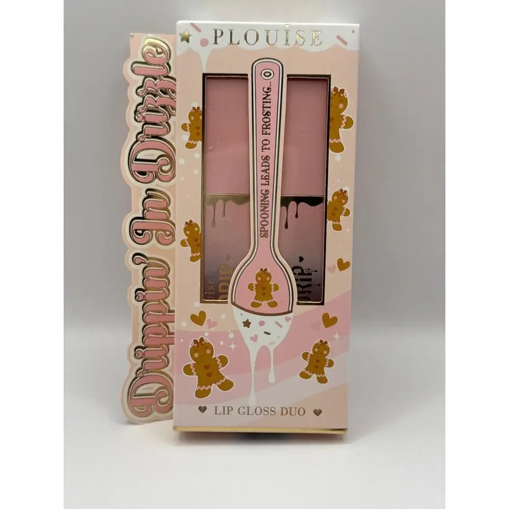 P. Louise Drippin' In Drizzle Lip‎ Gloss Duo BNIB